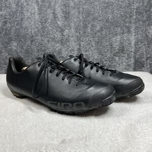 Giro Empire VR90 Cycling Shoes Mens 11 EU 44.5 Black Lace MTB Vibram Sole XC